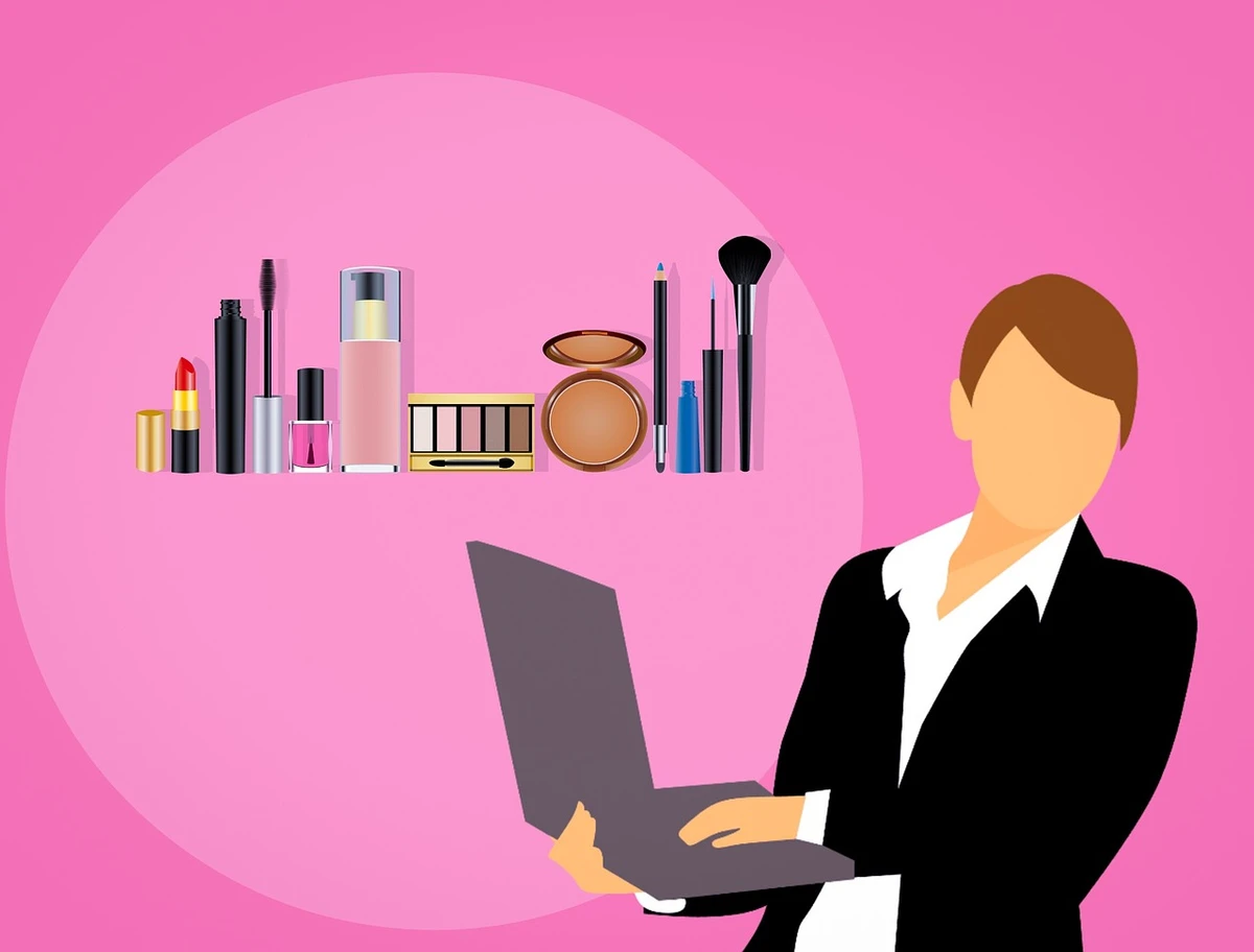 Makeup example for e-commerce