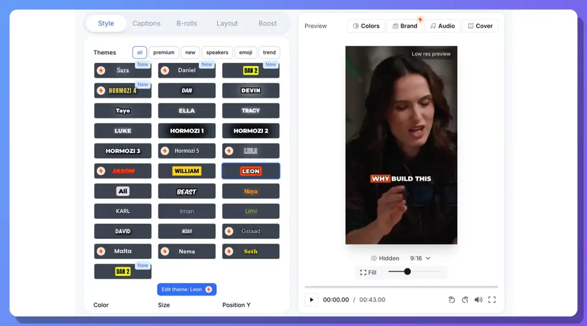 submagic interface