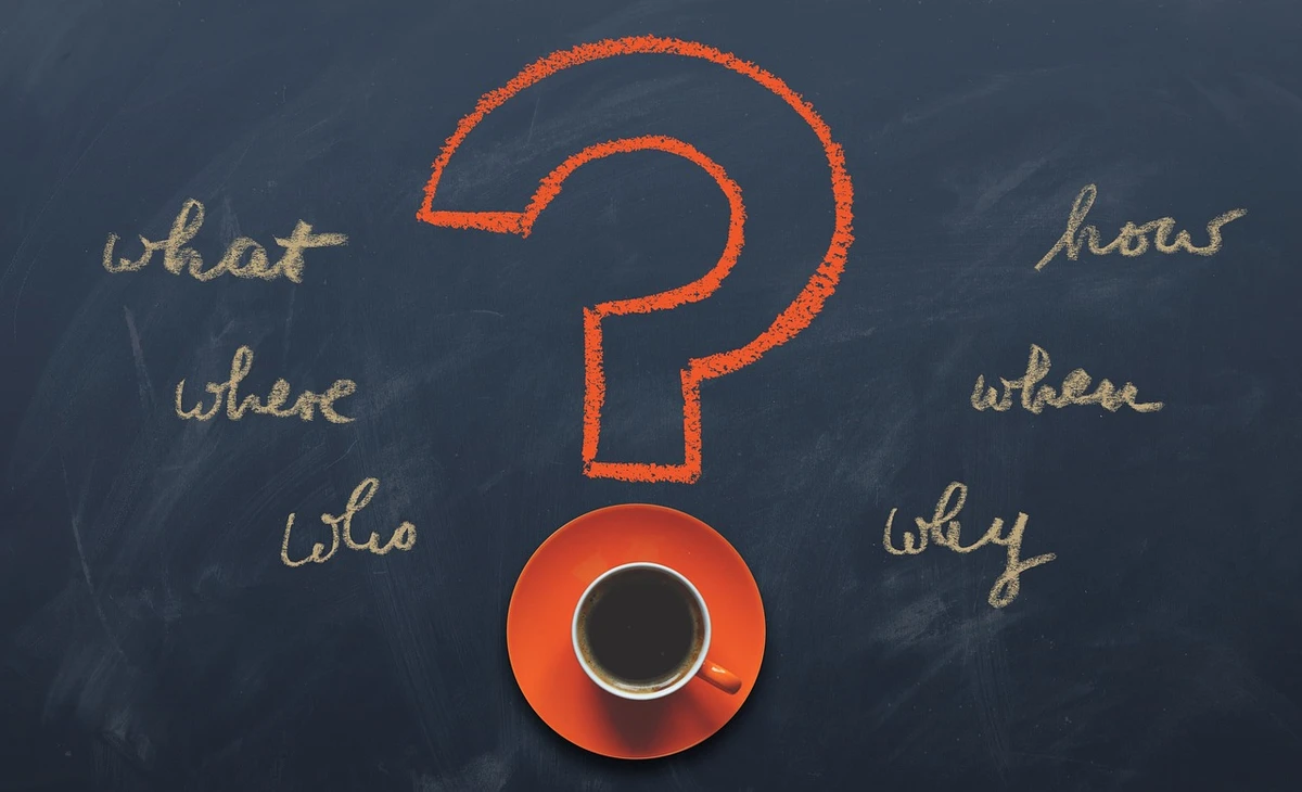 Question mark example for content-creation