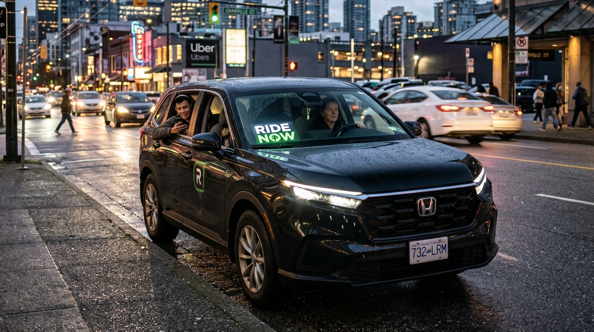 Car as a revenue stream on a road